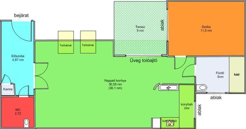 Hb Downtown Sunny Apartman Будапеща Екстериор снимка